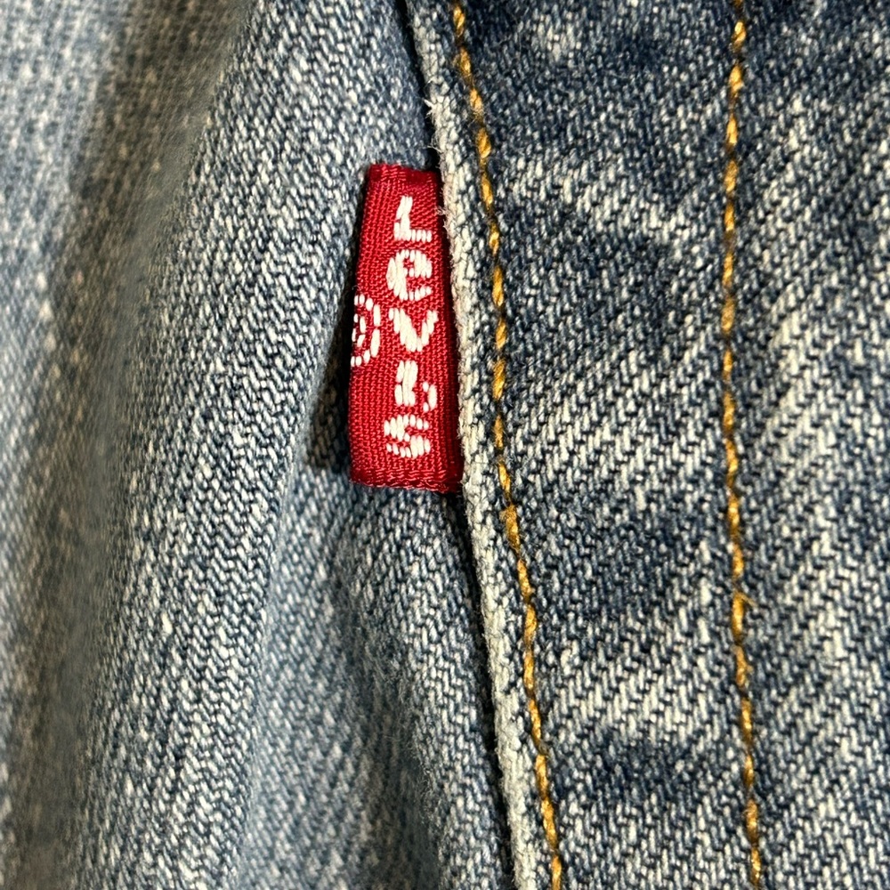 EUC VINTAGE LEVIS XX 501s JEANS SIZE 43x38 STRAIGHT LEG ORIGINALS.VSTITCH - Picture 15 of 17